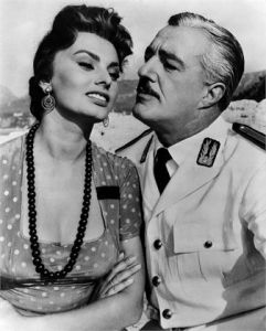 SCANDAL IN SORRENTO, (aka PANE, AMORE E...), Sophia Loren, Vittorio De Sica, 1955